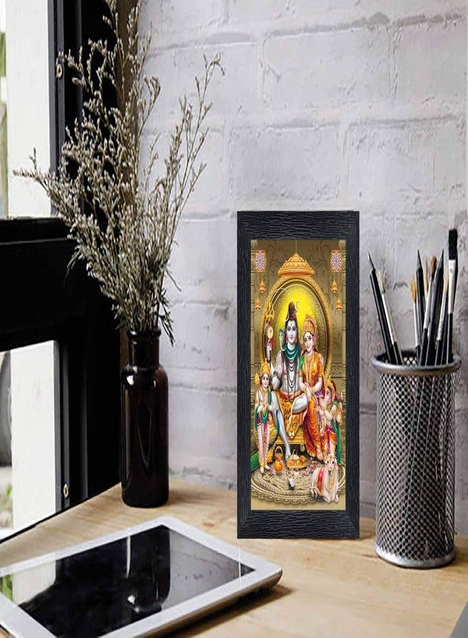 بي أن أف إطار صور خشبي من Poster n Frames PNF يضم صورًا لشيف جي، ما بارفاتي، غانيش، وكارتيكي | لوح أكريليك | مناسب للعبادة | خيار مثالي للهدايا (متعدد الألوان، 8 × 6 بوصة) - 20738، متوسط - Image 2